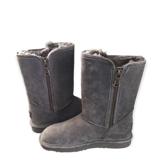 Like New Lamo Gray Boots Size 5 - Picture 4 of 6